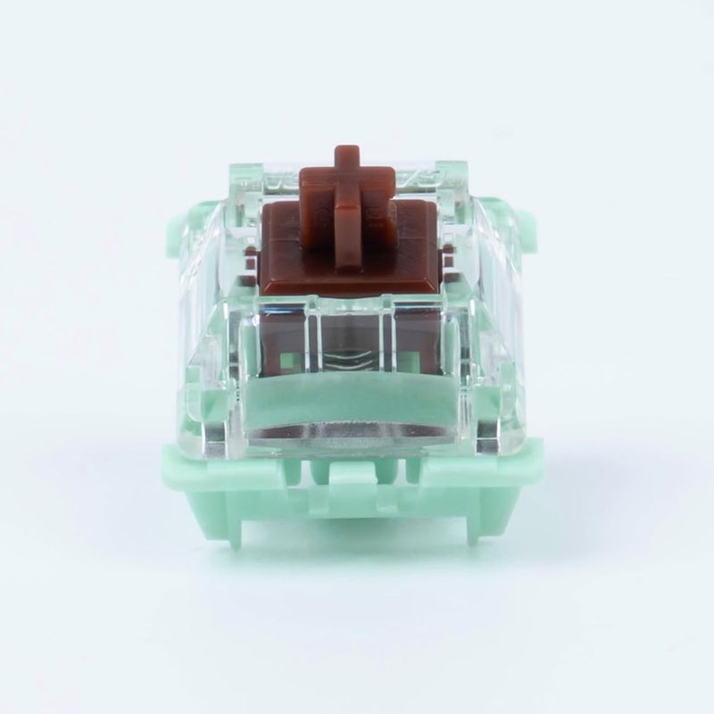 kutethy Gateron Jade 3.0 Double-Stage Spring Brown Switches,3-Pin 55gf Tactile/Pre Lubed for Mechanical Keyboard（Brown,36pcs） - Image 3